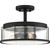 Quoizel - LUD1713EK - Three Light Semi Flush Mount - Ludlow - Earth Black
