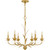 Maria Six Light Chandelier (MAA5027GFL)