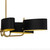 Madden Six Light Linear Chandelier (MAD641AB)