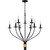 Margaret Nine Light Chandelier (MAG5032MBK)