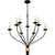 Margaret Nine Light Chandelier (MAG5032MBK)