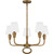 Mallory Five Light Chandelier (MAO5026WS)