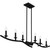 Oakley Six Light Linear Chandelier (OAK644EK)