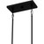 Oak Park Five Light Linear Chandelier (OKP542MBK)