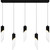 Quoizel - PCAYS540MBK - LED Linear Chandelier - Alys - Matte Black