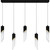 Alys LED Linear Chandelier (PCAYS540MBK)