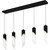 Alys LED Linear Chandelier (PCAYS540MBK)