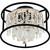 Brillance LED Flush Mount (PCBNC1615MBK)