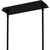 Celeste Five Light Linear Chandelier (PCCET538MBK)