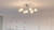 Spellbound Nine Light Semi Flush Mount (PCSB1722C)