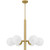 Solei Six Light Chandelier (PCSEI5028AB)