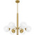 Solei Six Light Chandelier (PCSEI5028AB)