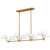 Penley Eight Light Linear Chandelier (PNY842BRG)
