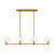 Penley Eight Light Linear Chandelier (PNY842BRG)