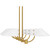 Penley Eight Light Linear Chandelier (PNY842BRG)
