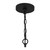 Prescott One Light Mini Pendant (PRC1508MBK)