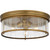 Quoizel - QFL6743WS - Three Light Flush Mount - Quoizel Flush Mount - Weathered Brass