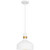 manufacturer_finish:Matte White|manufacturer_glass:Metal(w+brg)
