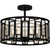 Quoizel - QSF5600MBK - Four Light Semi-Flush Mount - Quoizel Semi-Flush Mount - Matte Black