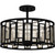 Quoizel Semi-Flush Mount Four Light Semi-Flush Mount (QSF5600MBK)