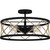 Quoizel Semi-Flush Mount Four Light Semi-Flush Mount (QSF5632MBK)