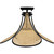Quoizel Semi-Flush Mount One Light Semi Flush Mount (QSF6207MBK)