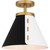 Quoizel - QSF6224BWS - One Light Semi Flush Mount - Quoizel Semi-Flush Mount - Brushed Weathered Brass