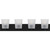 Gray Four Light Bath (RAY8632MBK)