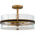 Reagan Three Light Semi-Flush Mount (REA1716MBK)