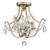 Quoizel - REG1716VG - Four Light Semi-Flush Mount - Regent - Vintage Gold