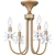 Quoizel - REY1716BGD - Four Light Semi-Flush Mount - Remy - Bronze Gold
