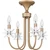 Remy Four Light Semi-Flush Mount (REY1716BGD)