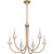 Remy Six Light Chandelier (REY5030BGD)