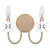 Remy Two Light Wall Sconce (REY8812BGD)