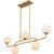 Regis Five Light Linear Chandelier (RGS540BRG)