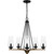 Rochester Five Light Chandelier (ROC5025MBK)