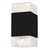 Quoizel - SAX8305MBK - LED Outdoor Wall Lantern - Saxton - Matte Black