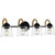 Seabreeze Four Light Bath (SEB8631MBK)