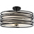 Quoizel - SPL1720K - Three Light Semi-Flush Mount - Spiral - Mystic Black