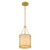 Stoneland One Light Mini Pendant (STO1508BRG)