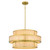 Quoizel - STO2824BRG - Six Light Pendant - Stoneland - Brushed Gold