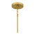 Stoneland Six Light Pendant (STO2824BRG)