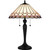Quoizel - TF6149MBK - Two Light Table Lamp - Tiffany - Matte Black
