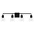Thoresby Four Light Bath (THO8631MBK)