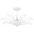 Quoizel - TLH1722SW - Three Light Semi-Flush Mount - Tallulah - Sand White