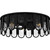 Vera Three Light Flush Mount (VEA1616MBK)