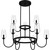 Viscount Nine Light Chandelier (VSC5036MBK)