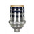 Satco - 80-1055 - Short Keyless Socket - Polished Nickel