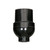 Satco - 80-1111 - 1/8 Ip Cap W/Plastic Bushing - Black
