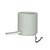 Satco - 80-1221 - Keyless Porcelain Socket W/Snap-In Clip - White